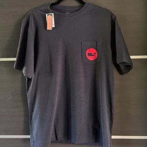 NEW Mens Vineyard Vines Graphic T Shirt Navy Blue